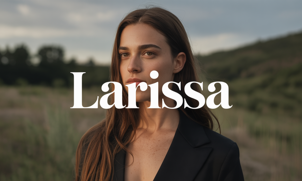 Illustration de Larissa, Prénoms
