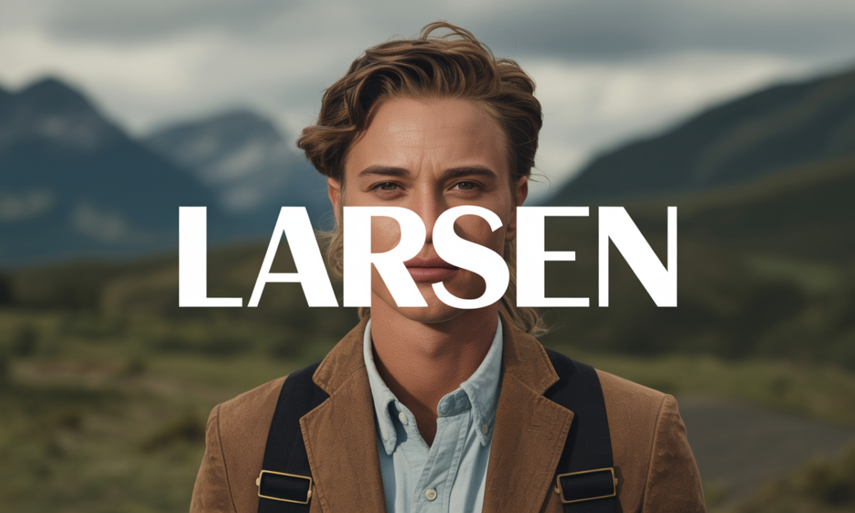 Illustration de Larsen, Prénoms