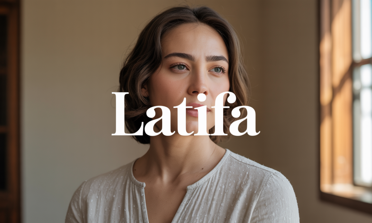 Illustration de Latifa, Prénoms