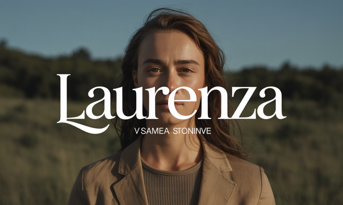 Illustration de Laurenza, Prénoms