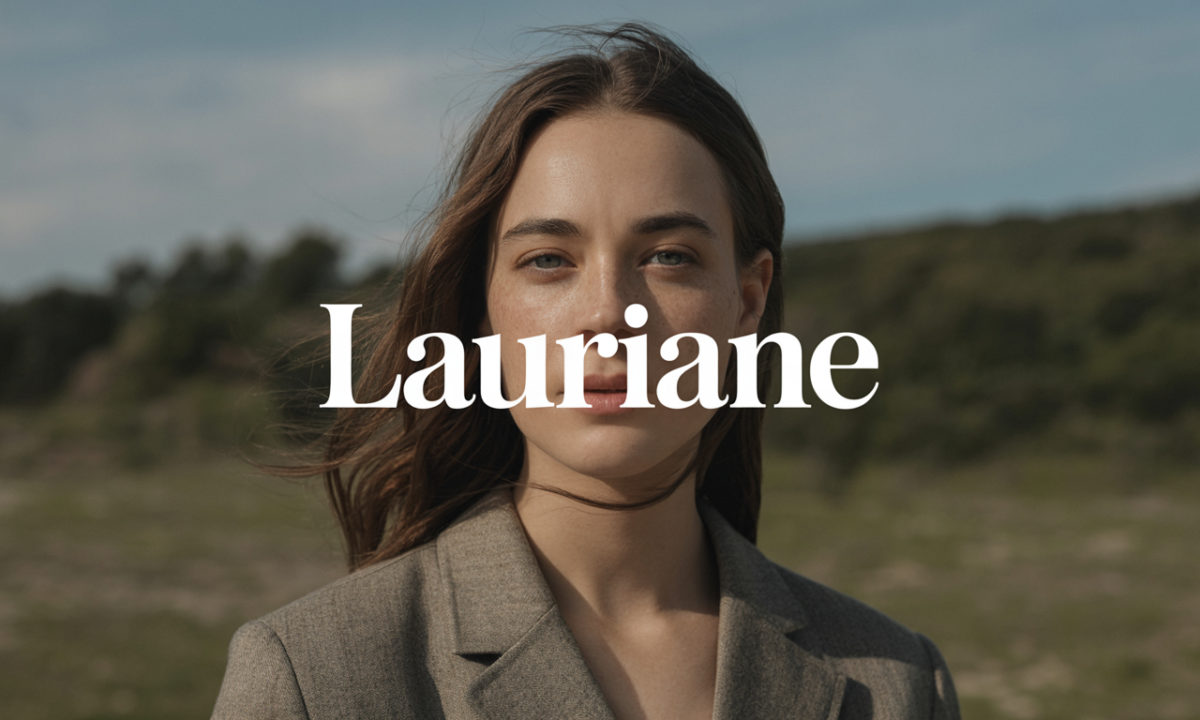 Illustration de Lauriane, Prénoms