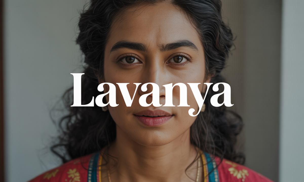 Illustration de Lavanya, Prénoms