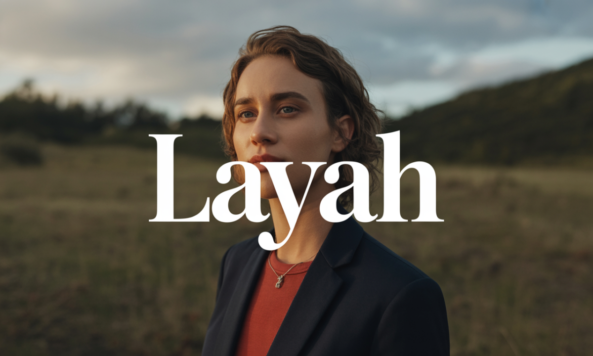 Illustration de Layah, Prénoms