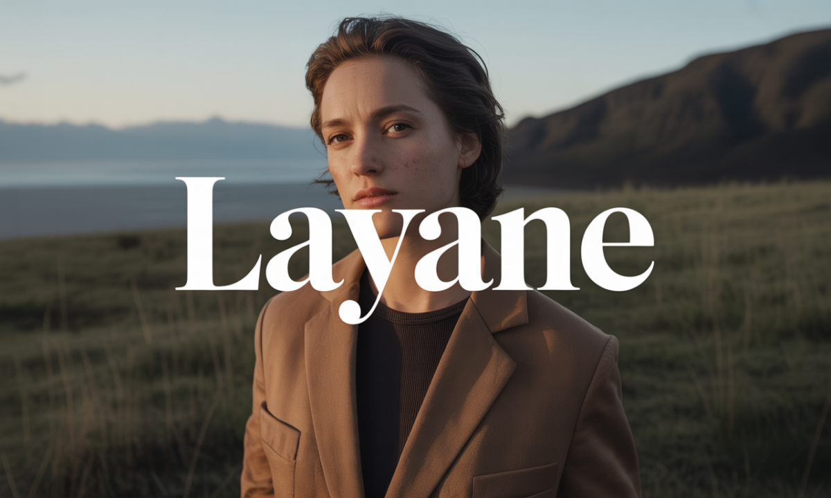 Illustration de Layane, Prénoms