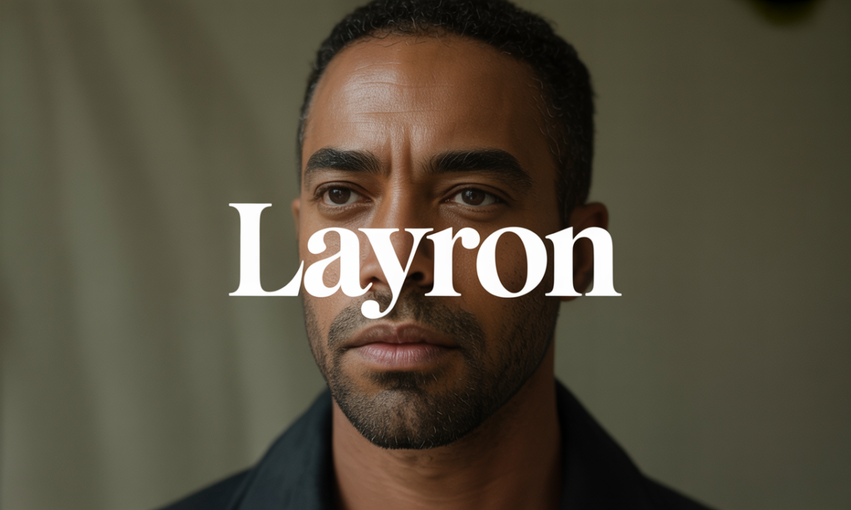 Illustration de Layron, Prénoms