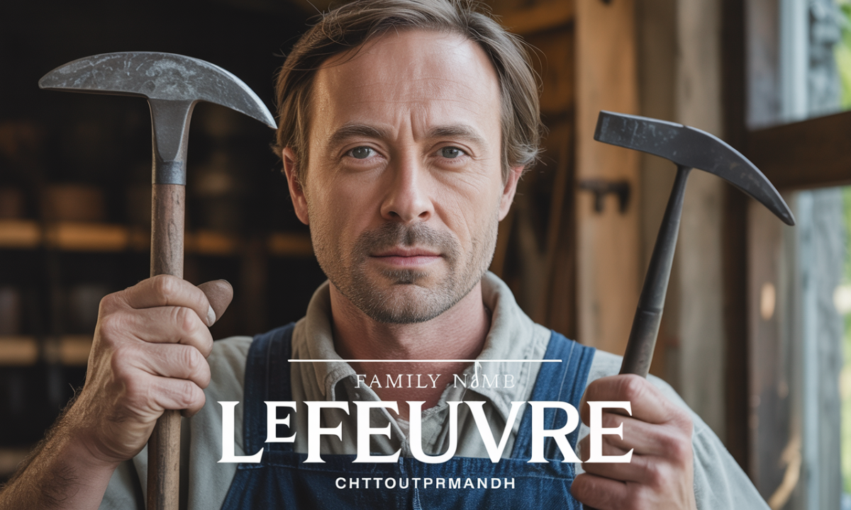 Illustration de Le Feuvre, Noms de famille