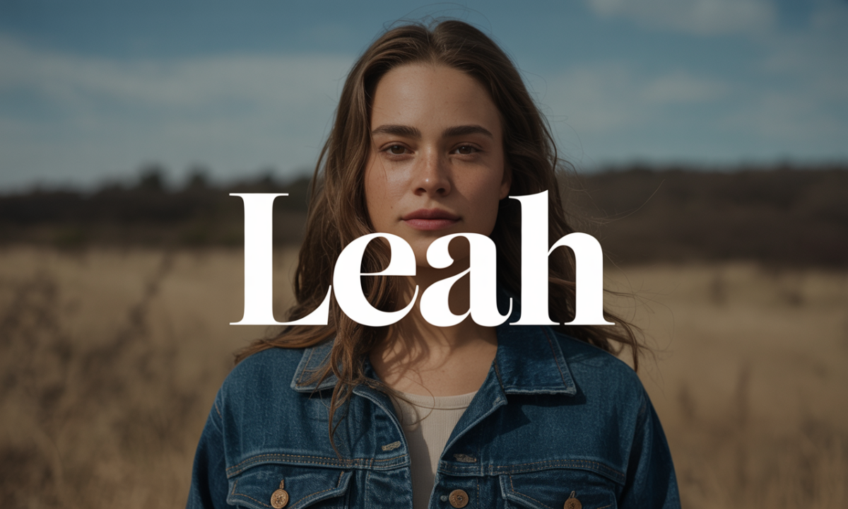 Illustration de Leah, Prénoms