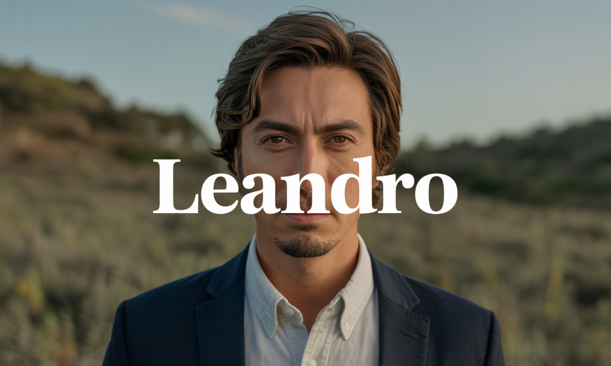 Illustration de Leandro, Prénoms