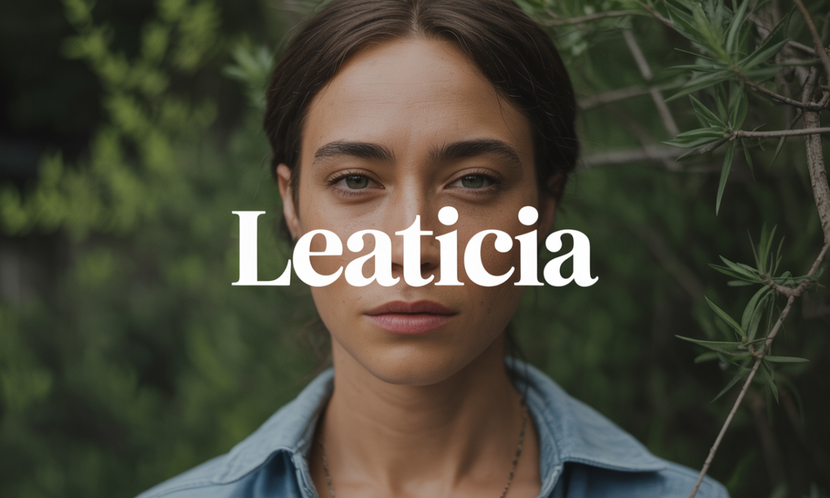 Illustration de Leaticia, Prénoms