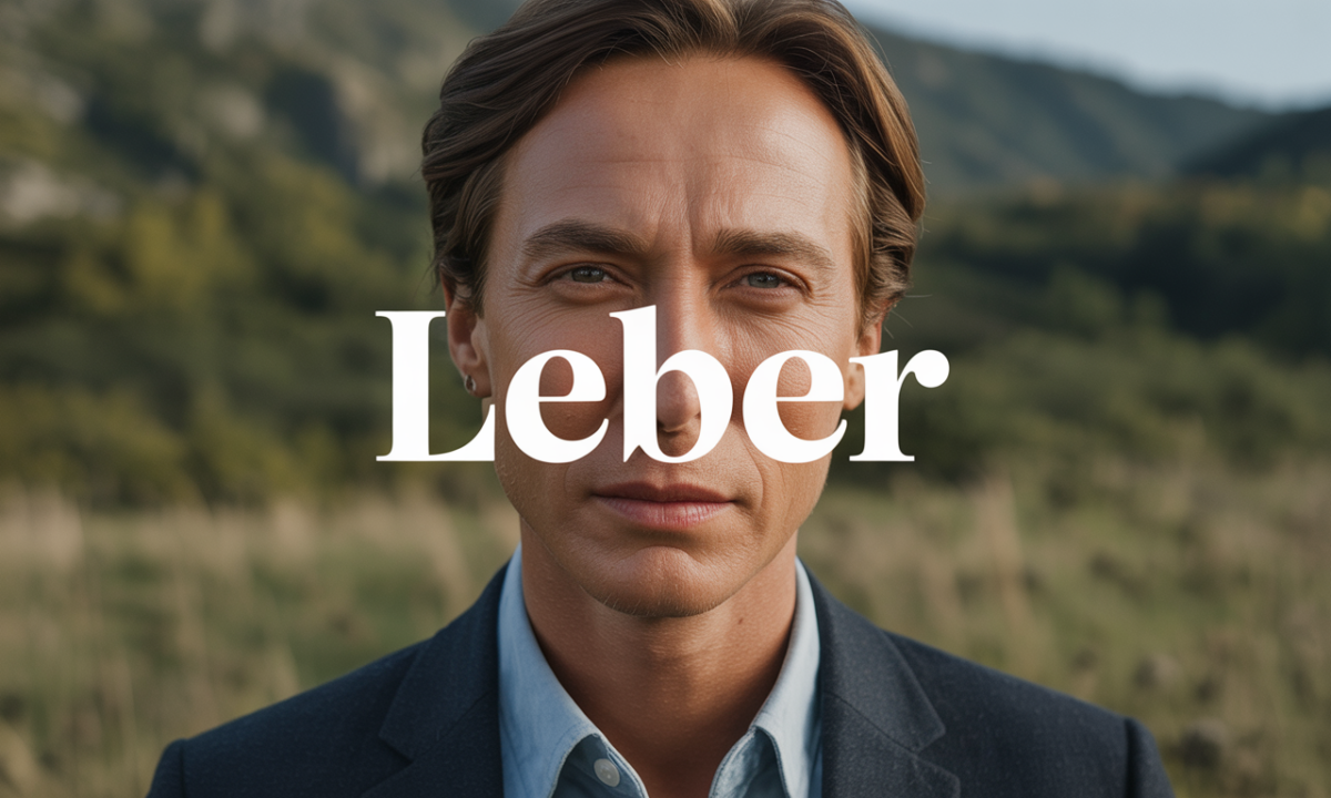 Illustration de Leber, Noms de famille