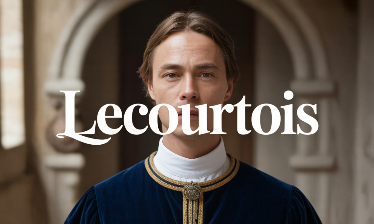 Illustration de Lecourtois, Noms de famille