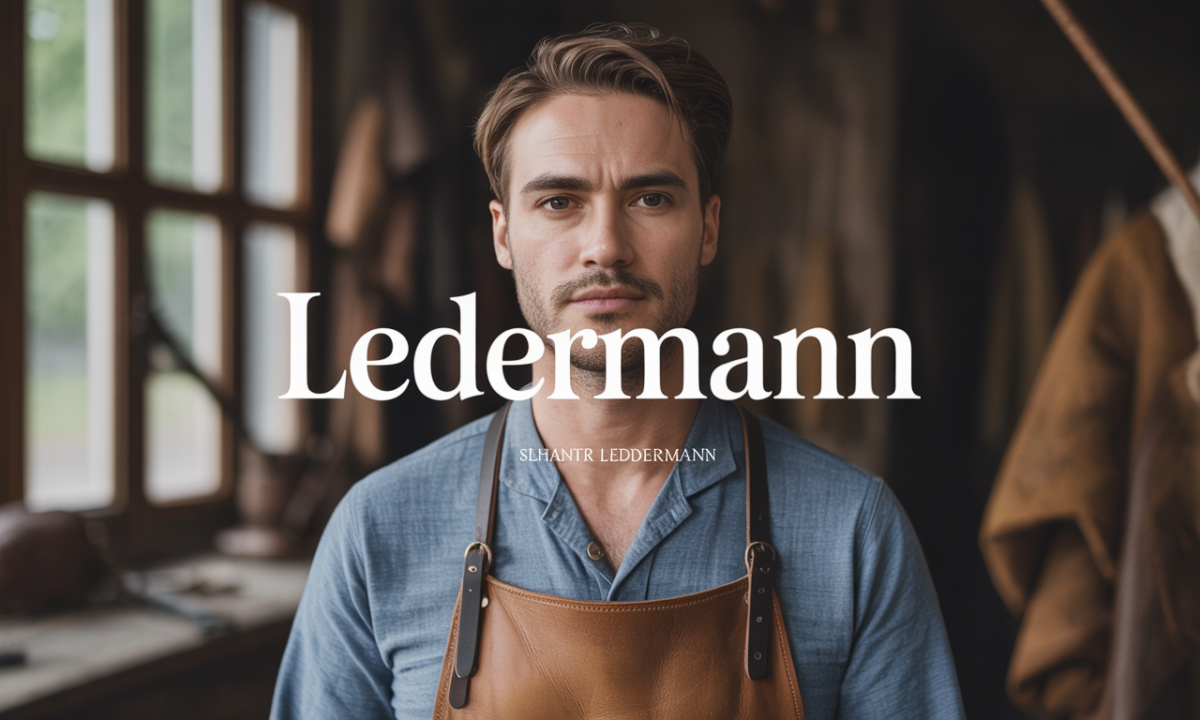 Illustration de Ledermann, Noms de famille