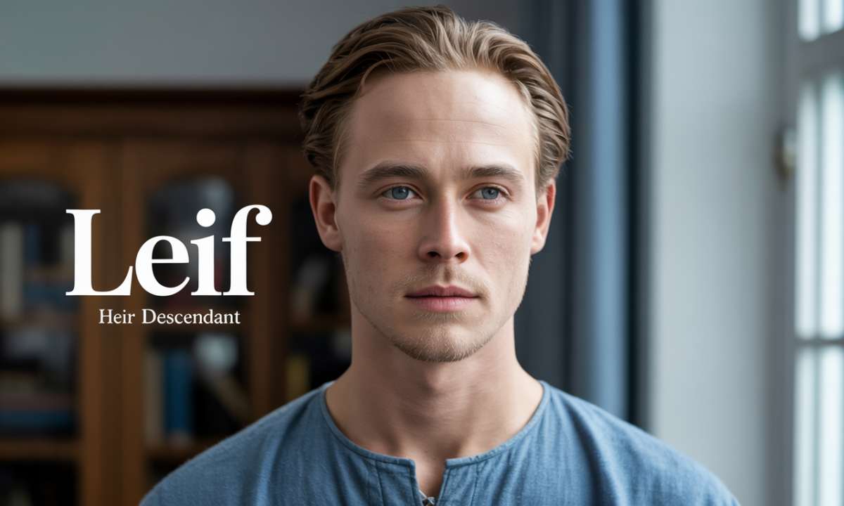 Illustration de Leif, Prénoms