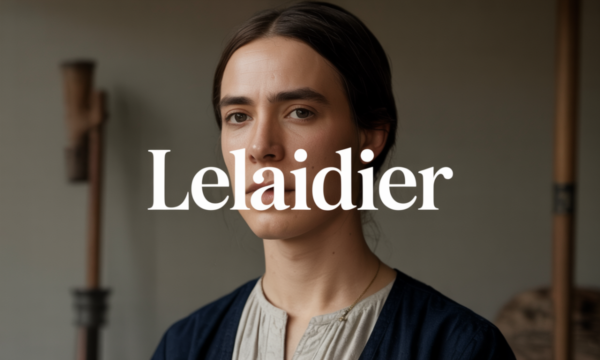 Illustration de Lelaidier, Noms de famille