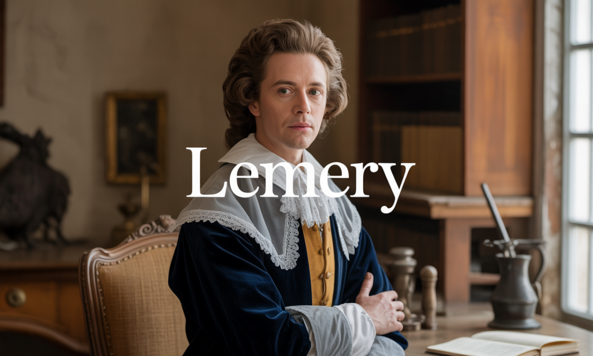 Illustration de Lemery, Noms de famille