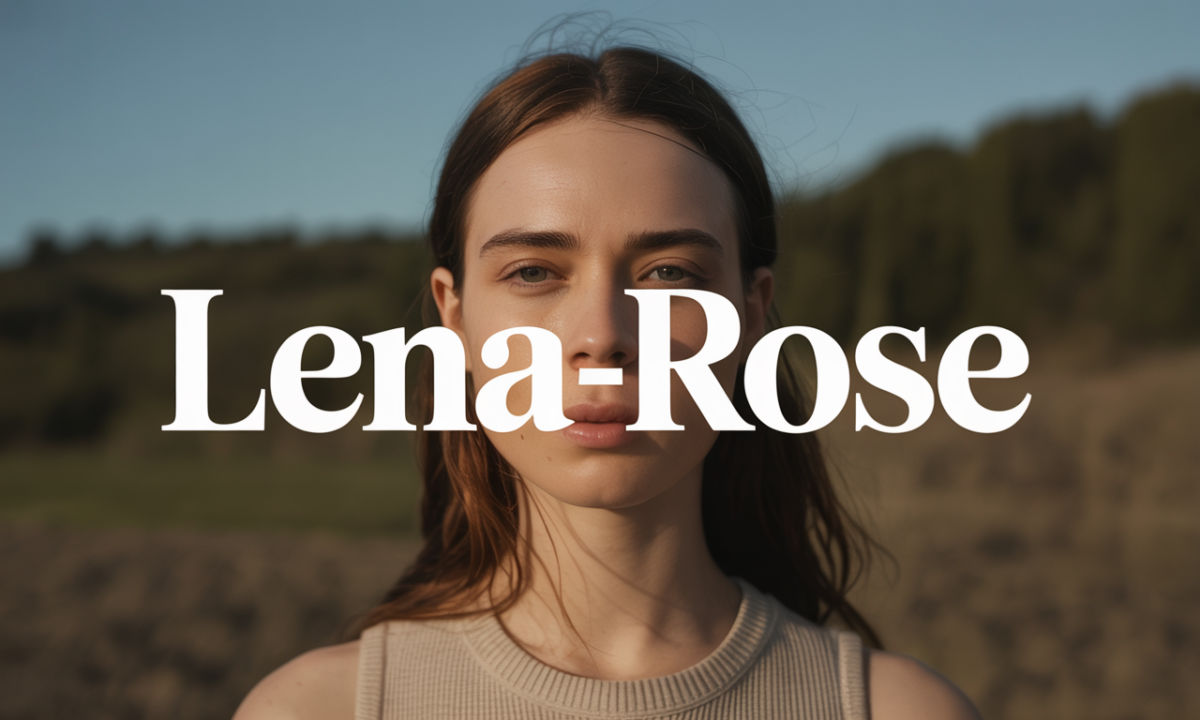 Illustration de Lena-rose, Prénoms