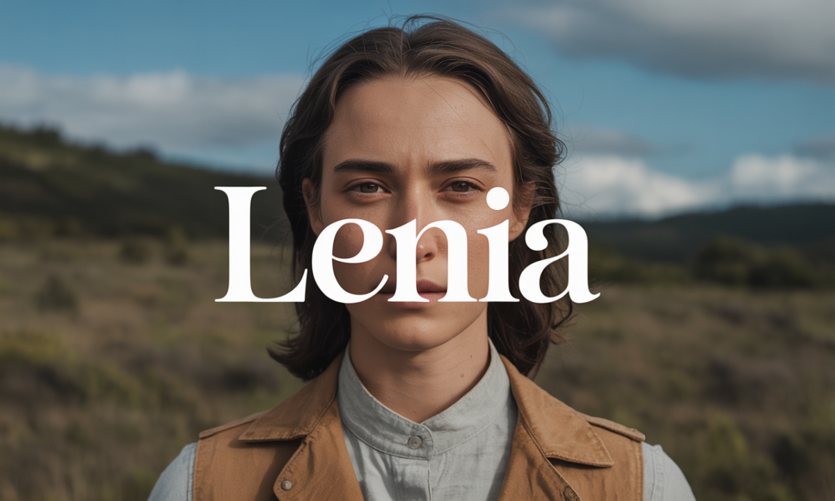 Illustration de Lenia, Prénoms