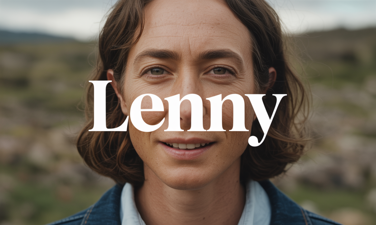 Illustration de Lenny, Prénoms