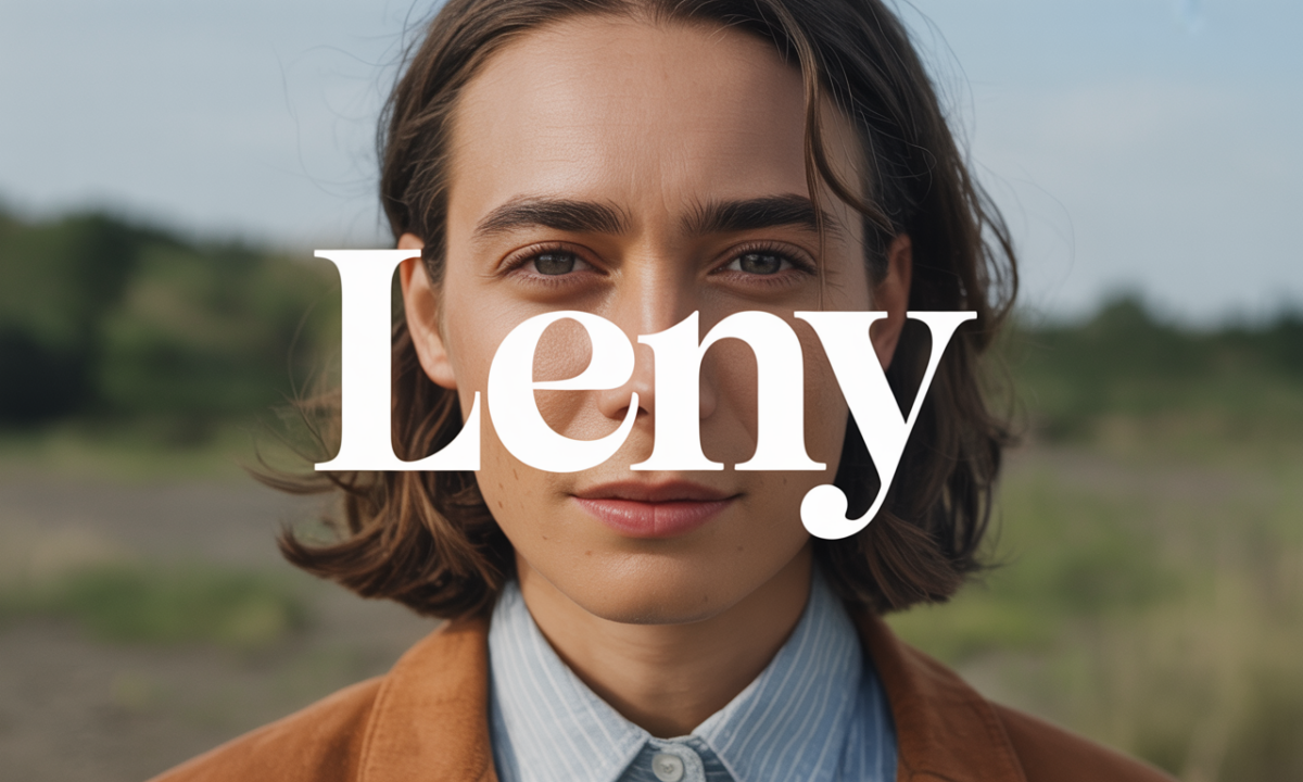 Illustration de Leny, Prénoms