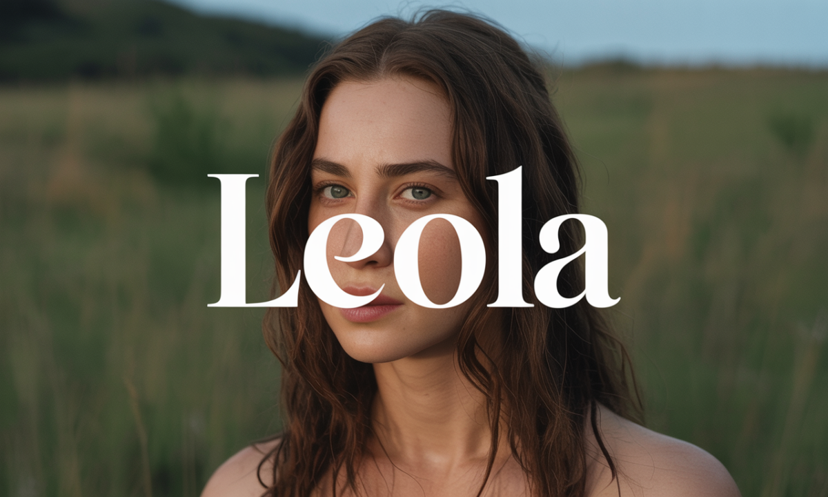 Illustration de Leola, Prénoms