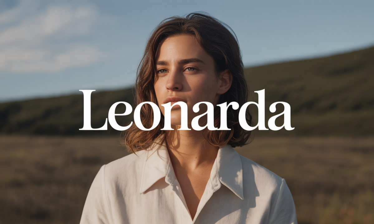 Illustration de Leonarda, Prénoms