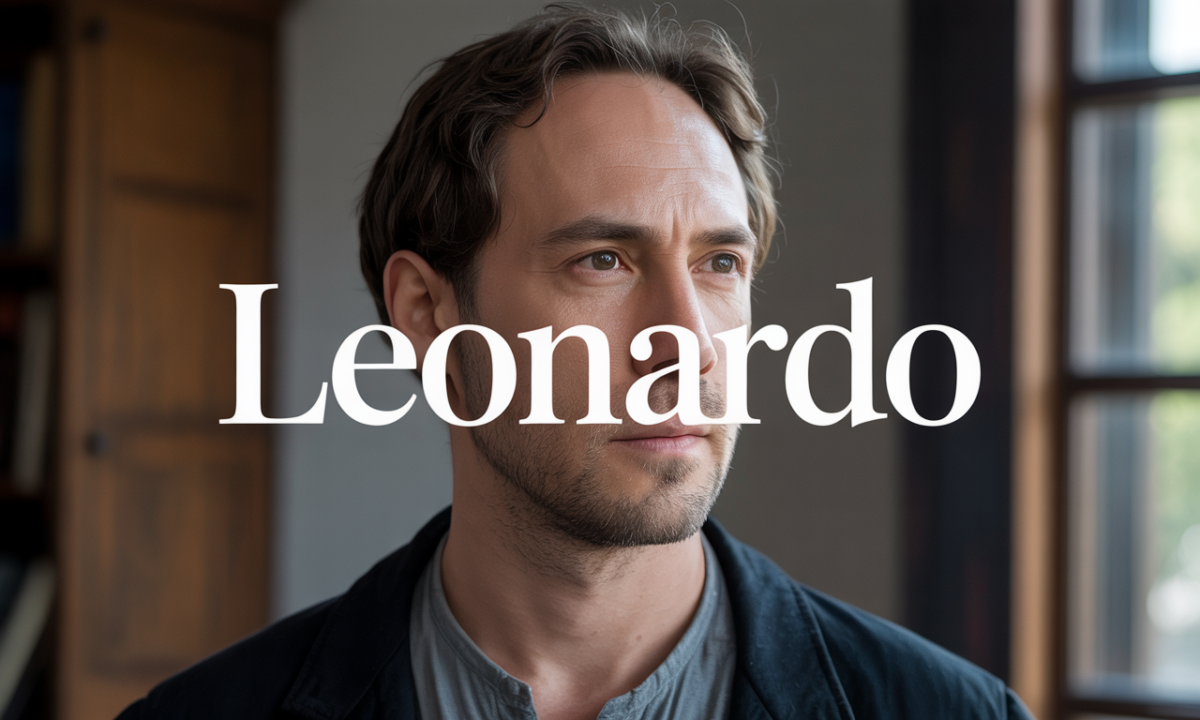 Illustration de Leonardo, Prénoms