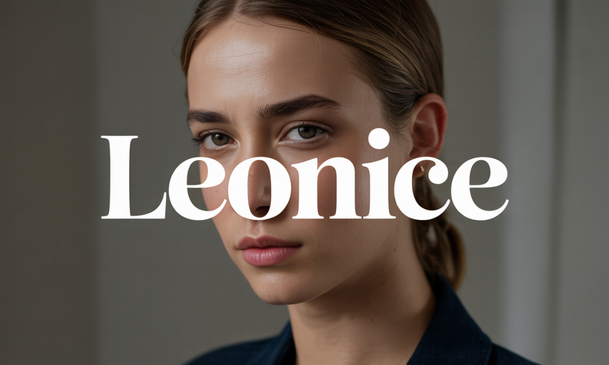 Illustration de Leonice, Prénoms