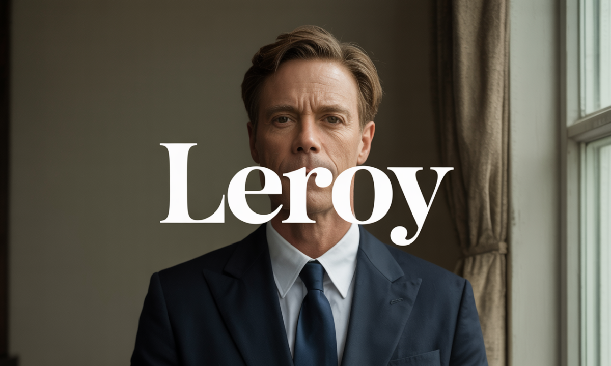 Illustration de Leroy, Prénoms