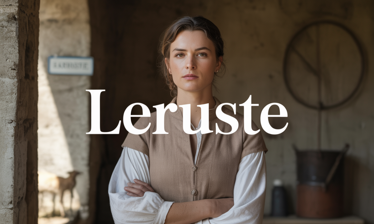 Illustration de Leruste, Noms de famille