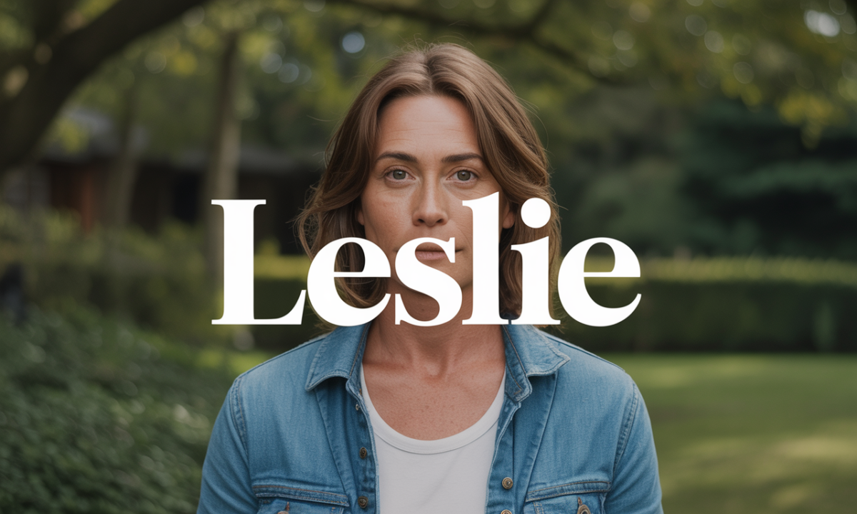 Illustration de Leslie, Prénoms