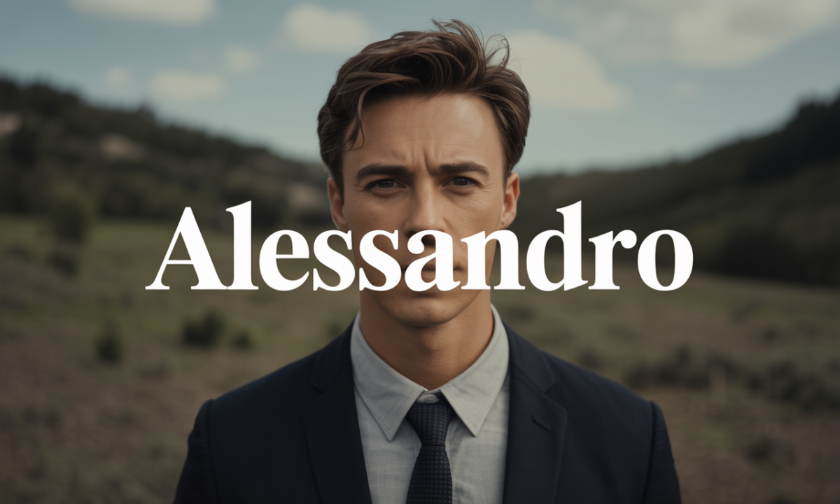 Illustration de Lessandro, Prénoms