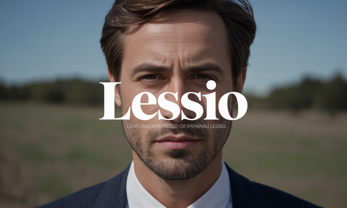 Illustration de Lessio, Prénoms