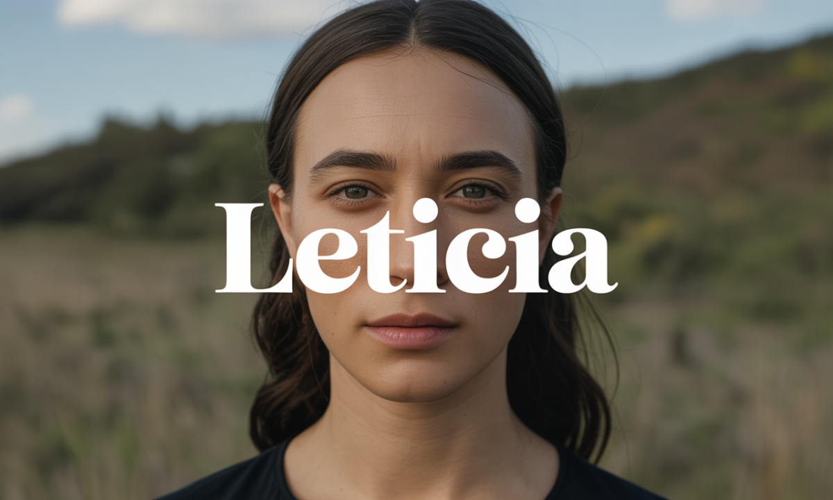 Illustration de Leticia, Prénoms