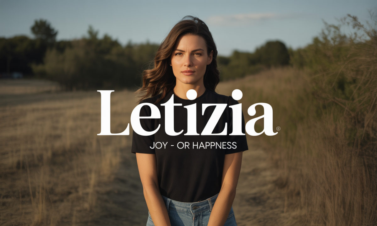 Illustration de Letizia, Prénoms