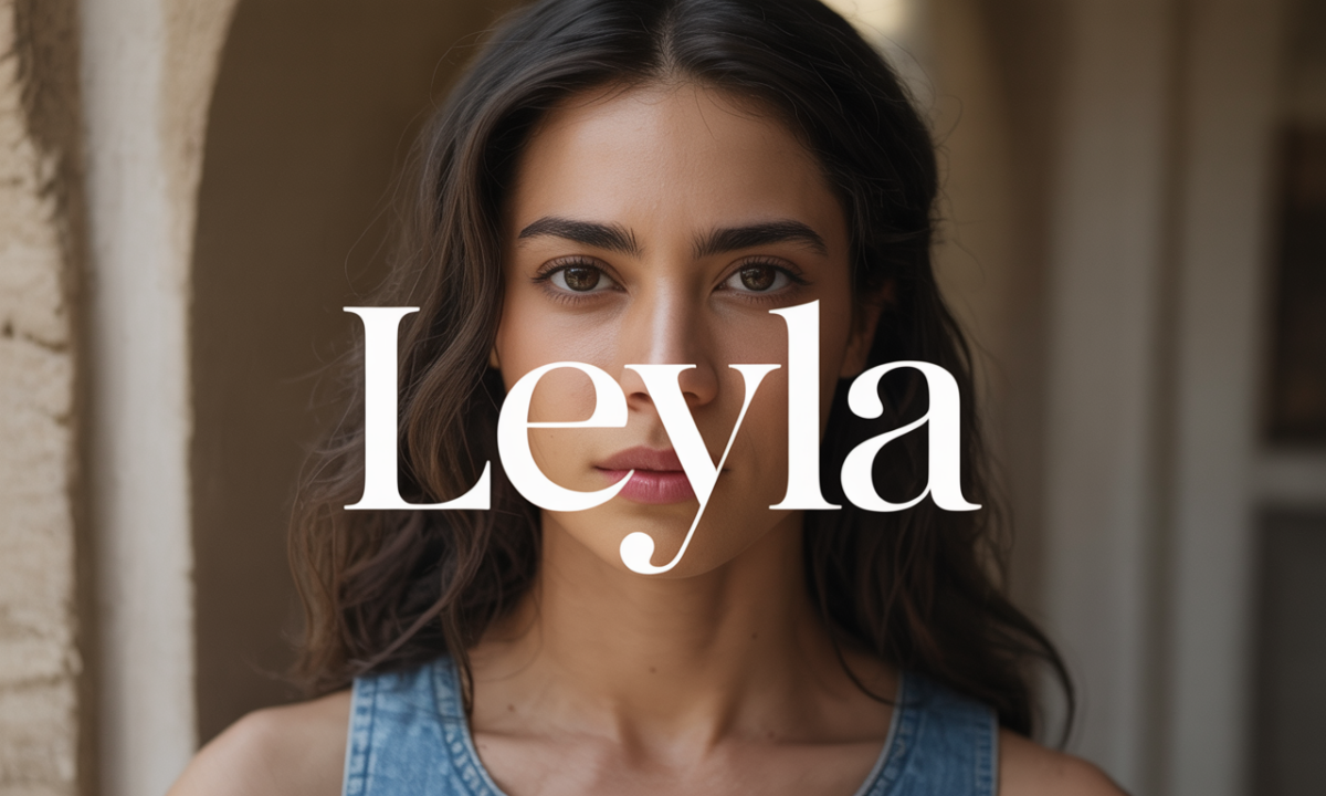 Illustration de Leyla, Prénoms