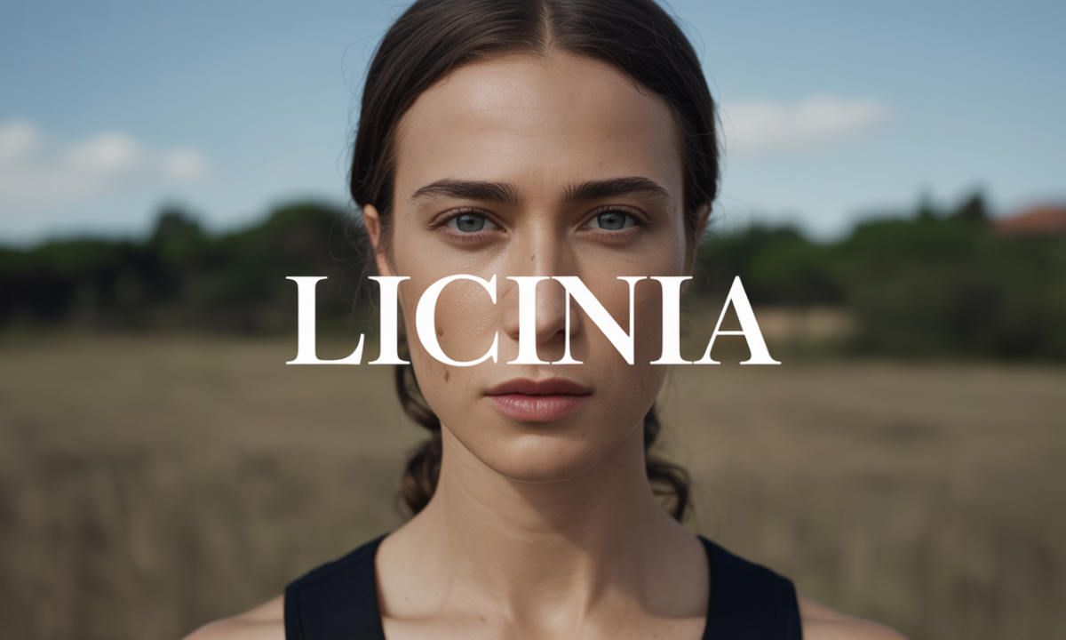 Illustration de Licinia, Prénoms