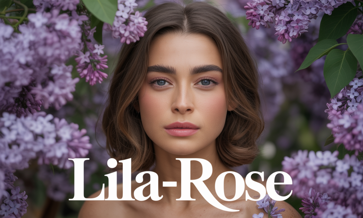 Illustration de Lila-rose, Prénoms