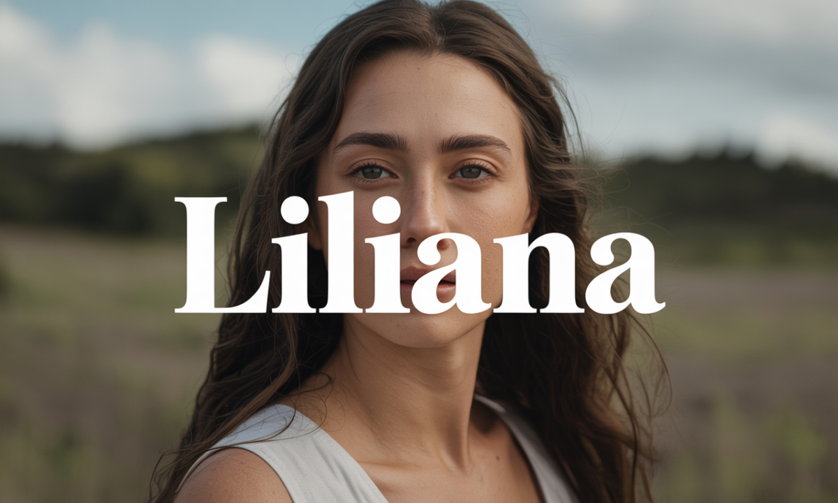 Illustration de Liliana, Prénoms