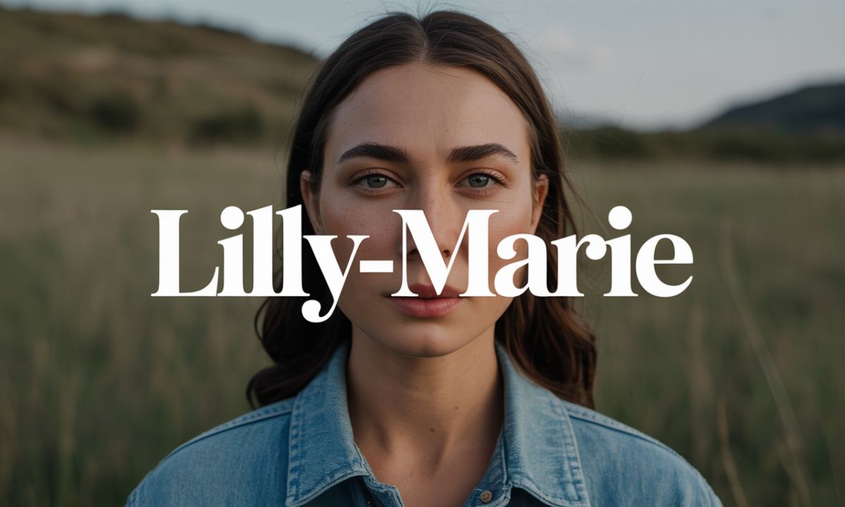 Illustration de Lilly-marie, Prénoms