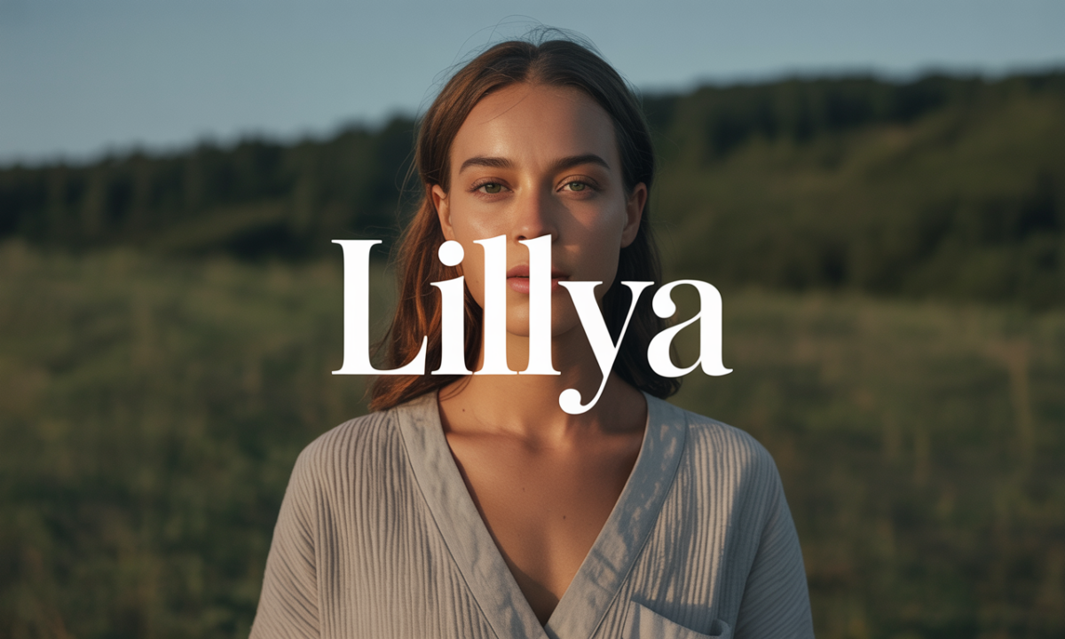 Illustration de Lillya, Prénoms
