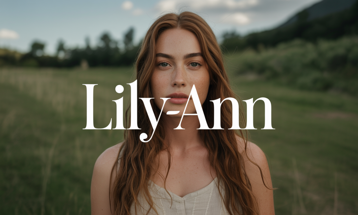 Illustration de Lily-ann, Prénoms