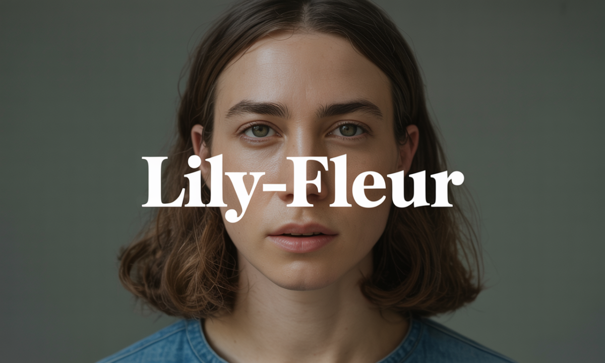 Illustration de Lily-fleur, Prénoms