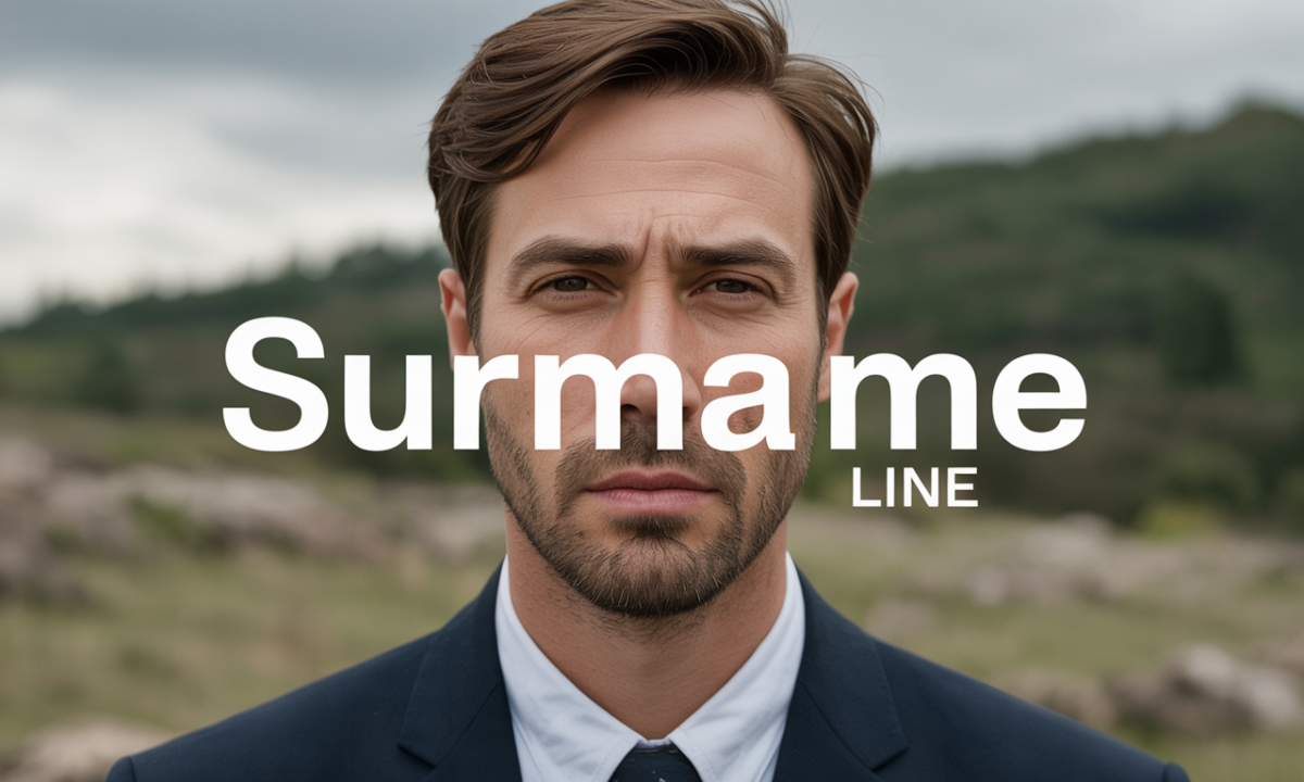 Illustration de Line, Noms de famille