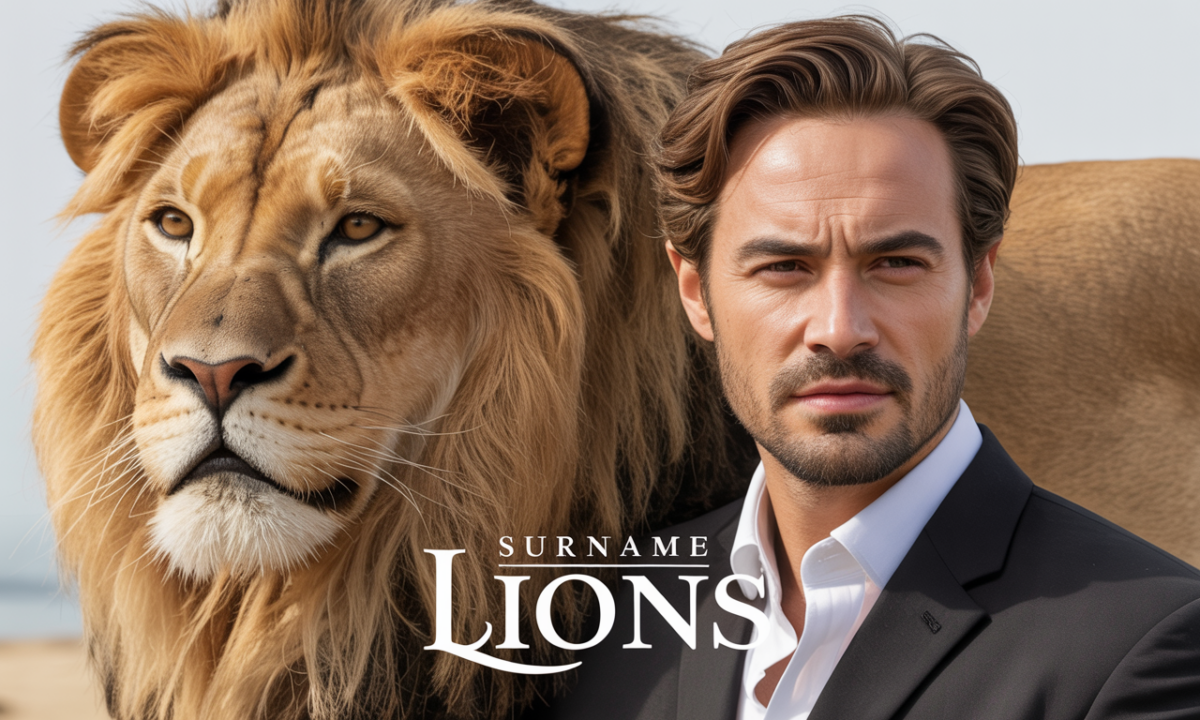 Illustration de Lions, Noms de famille