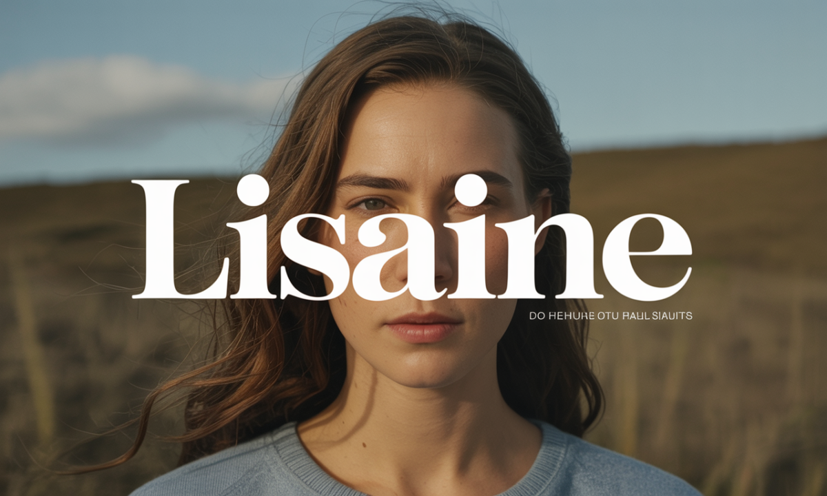 Illustration de Lisaline, Prénoms