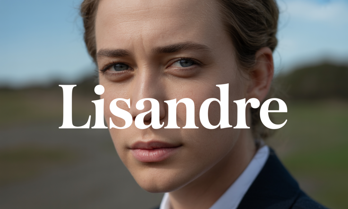 Illustration de Lisandre, Prénoms