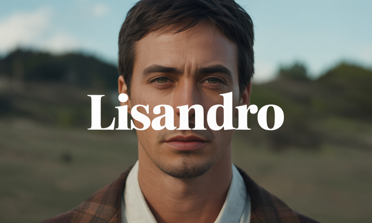 Illustration de Lisandro, Prénoms