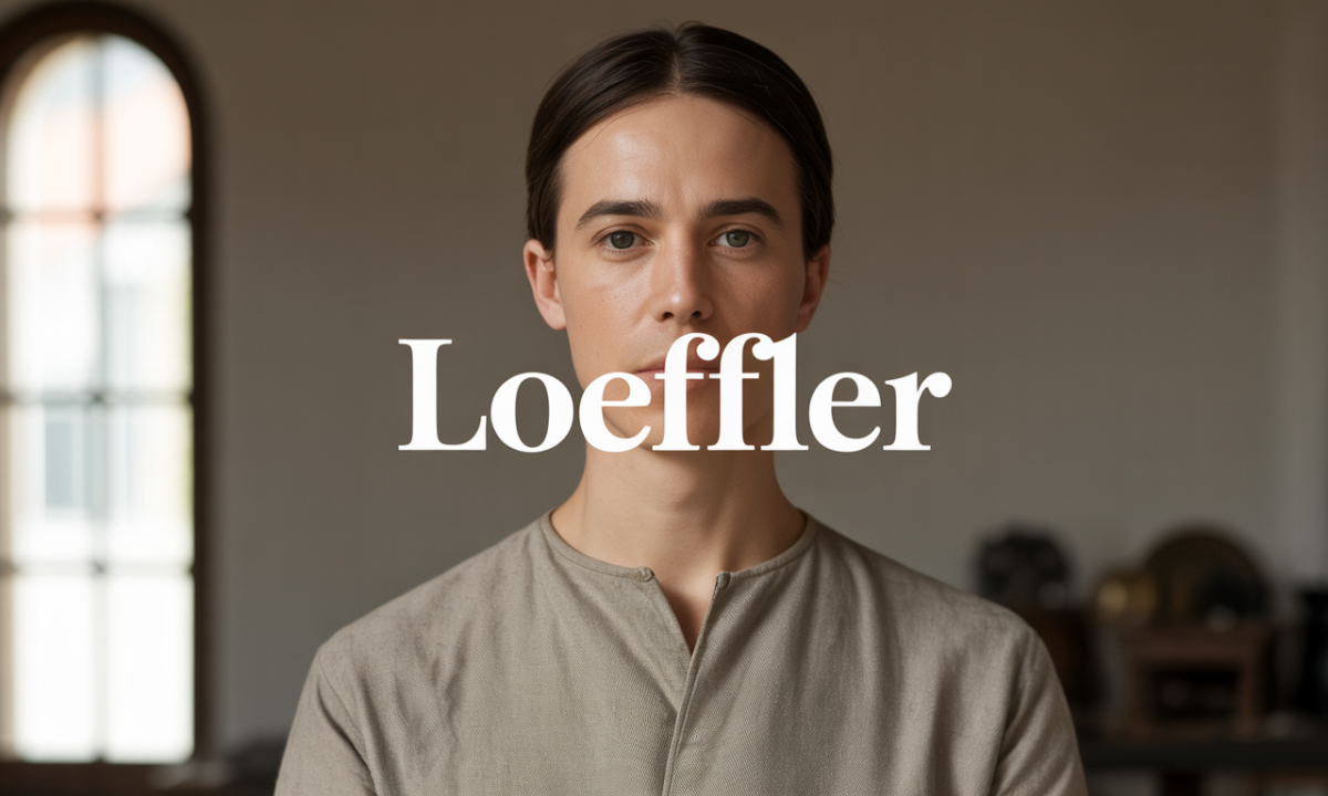 Illustration de Loeffler, Noms de famille