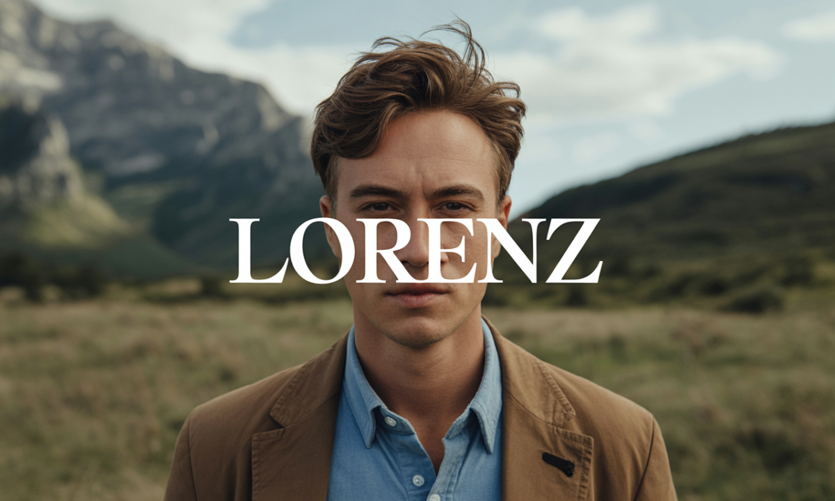 Illustration de Lorenz, Prénoms