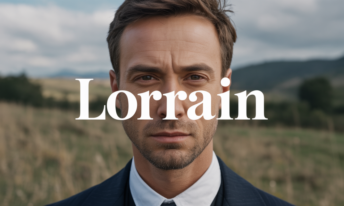 Illustration de Lorrain, Prénoms